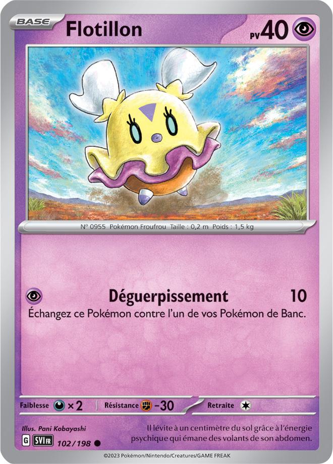 Carte Pokémon: Flotillon