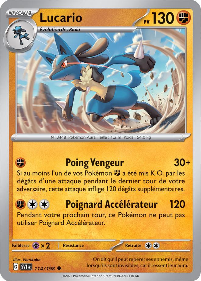 Carte Pokémon: Lucario