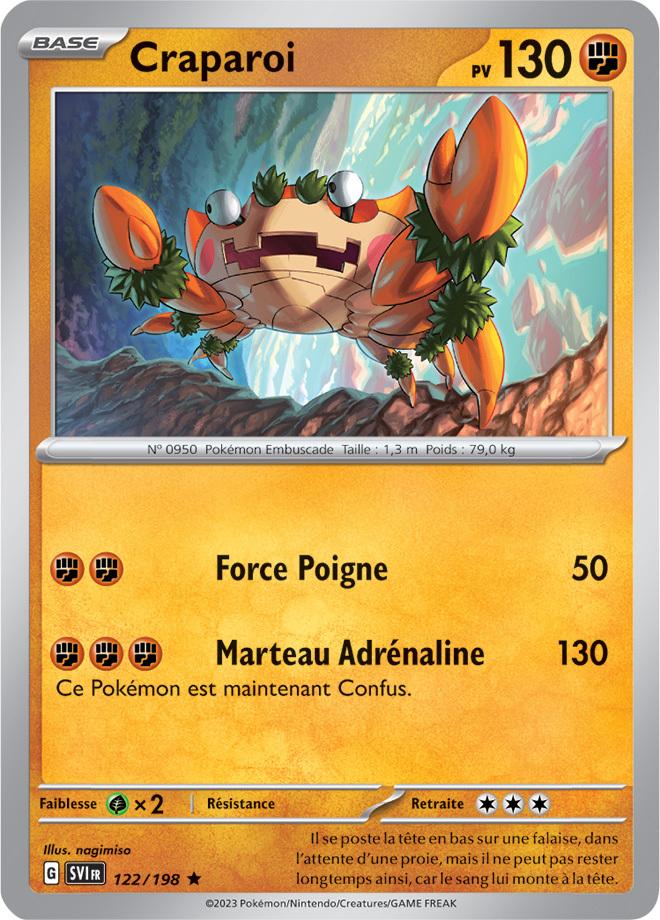 Carte Pokémon: Craparoi