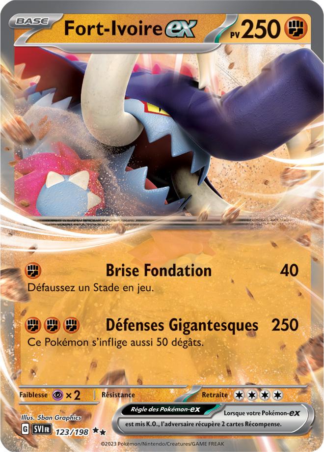 Carte Pokémon: Fort-Ivoire ex