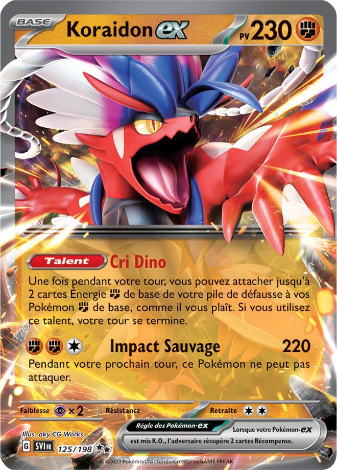 Carte Pokémon: Koraidon ex