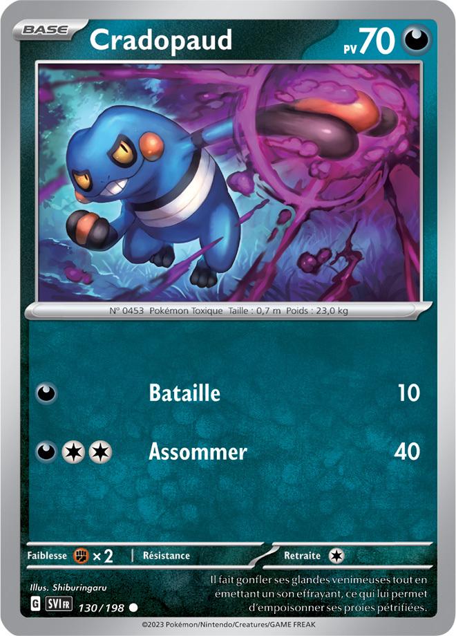 Carte Pokémon: Cradopaud