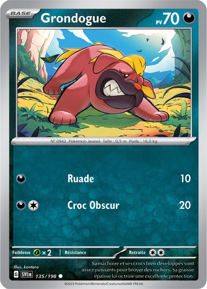 Carte Pokémon: Grondogue