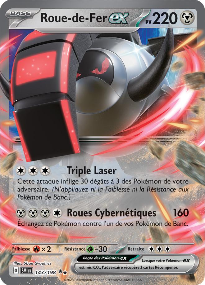 Carte Pokémon: Roue-de-Fer ex