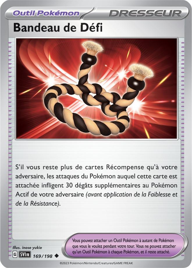 Carte Pokémon: Bandeau de Défi