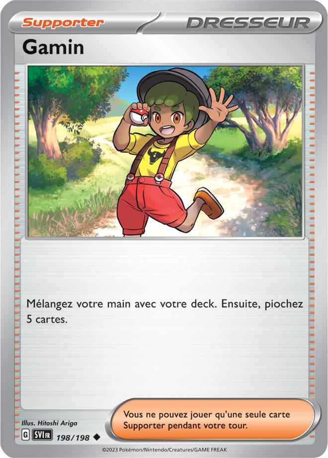 Carte Pokémon: Gamin