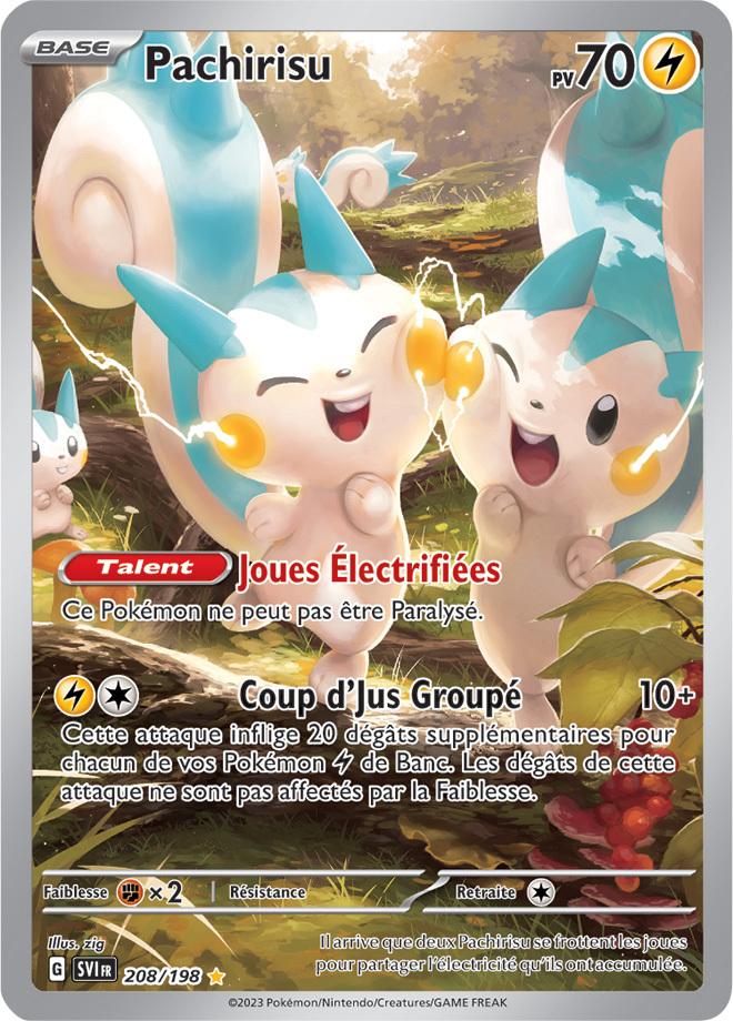 Carte Pokémon: Pachirisu