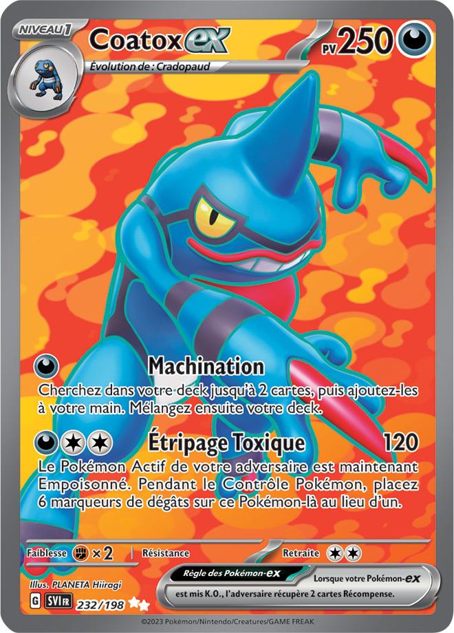 Carte Pokémon: Coatox ex