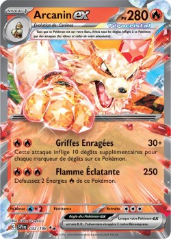 Carte Pokémon: Arcanin ex