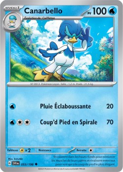 Carte Pokémon: Canarbello