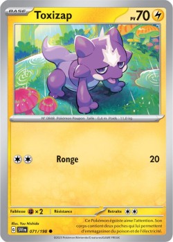 Carte Pokémon: Toxizap