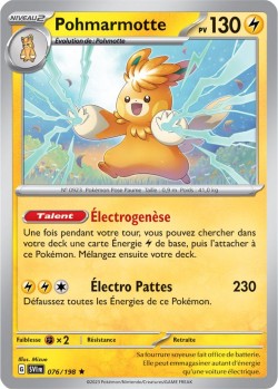 Carte Pokémon: Pohmarmotte