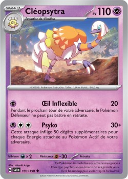 Carte Pokémon: Cléopsytra