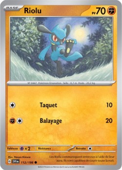 Carte Pokémon: Riolu