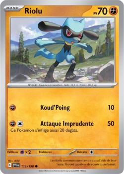 Carte Pokémon: Riolu