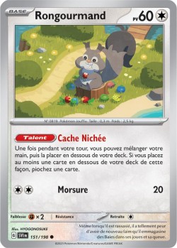 Carte Pokémon: Rongourmand