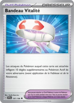 Carte Pokémon: Bandeau Vitalité