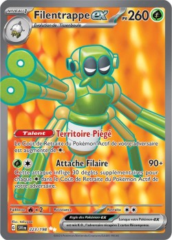 Carte Pokémon: Filentrappe ex