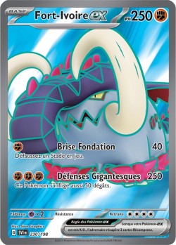 Carte Pokémon: Fort-Ivoire ex