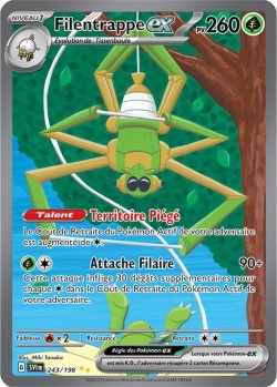 Carte Pokémon: Filentrappe ex