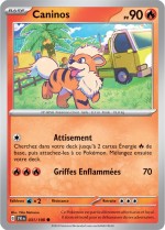 Carte Pokémon: Caninos