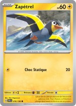 Carte Pokémon: Zapétrel