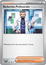 Carte Pokémon: Recherches Professorales