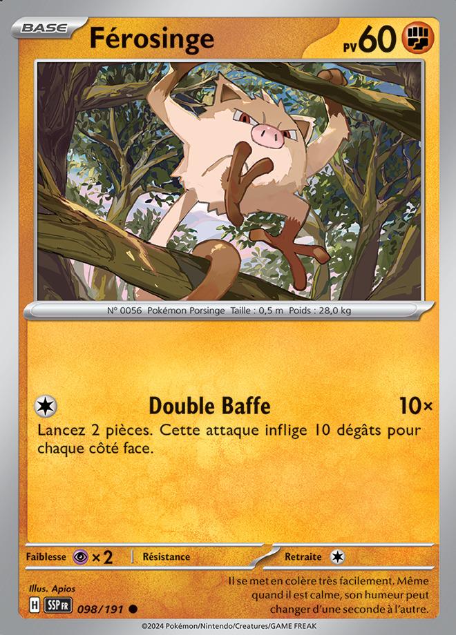 Carte Pokémon: Férosinge