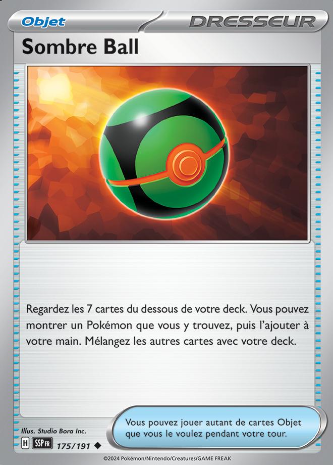 Carte Pokémon: Sombre Ball