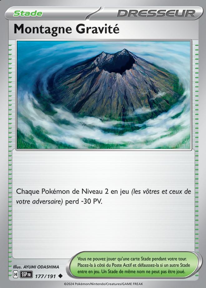 Carte Pokémon: Montagne Gravité