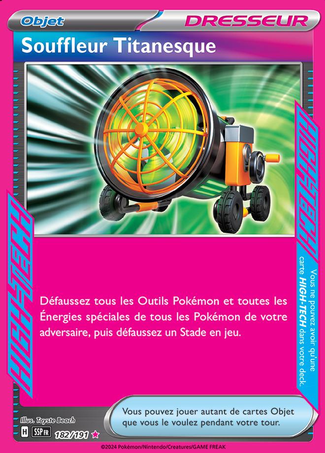 Carte Pokémon: Souffleur Titanesque