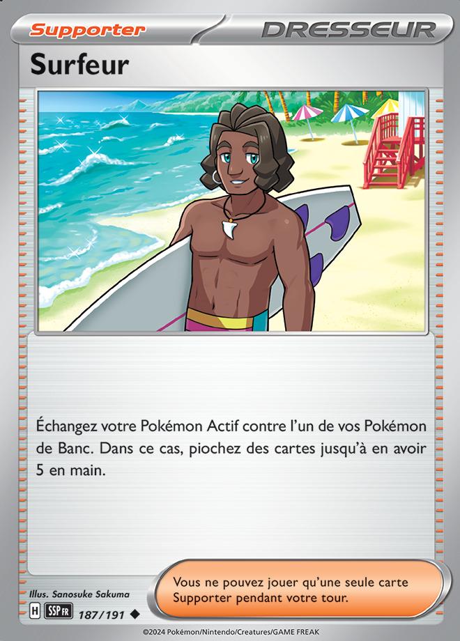 Carte Pokémon: Surfeur