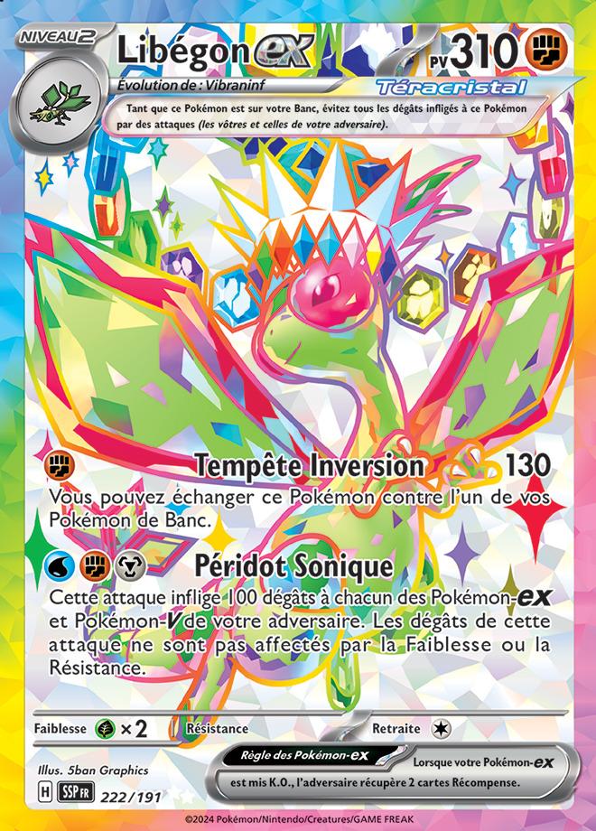 Carte Pokémon: Libégon ex