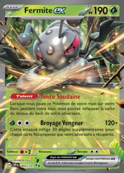 Carte Pokémon: Fermite ex