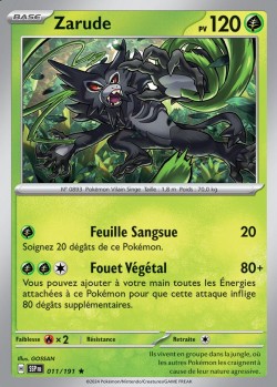 Carte Pokémon: Zarude