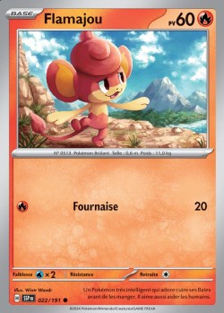 Carte Pokémon: Flamajou