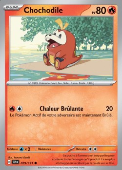 Carte Pokémon: Chochodile