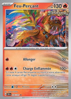 Carte Pokémon: Feu-Perçant