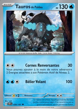 Carte Pokémon: Tauros de Paldea