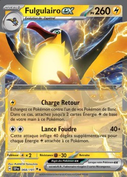 Carte Pokémon: Fulgulairo ex