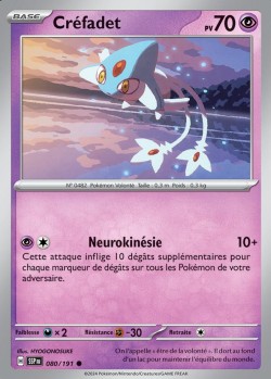 Carte Pokémon: Créfadet