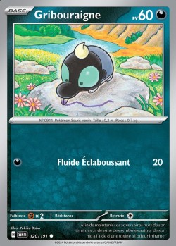 Carte Pokémon: Gribouraigne