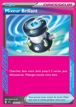 Carte Pokémon: Mixeur Brillant