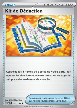 Carte Pokémon: Kit de Déduction