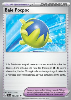 Carte Pokémon: Baie Pocpoc