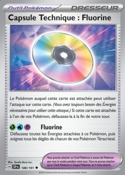 Carte Pokémon: Capsule Technique : Fluorine