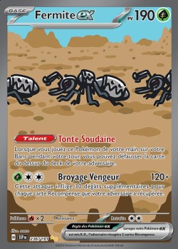 Carte Pokémon: Fermite ex