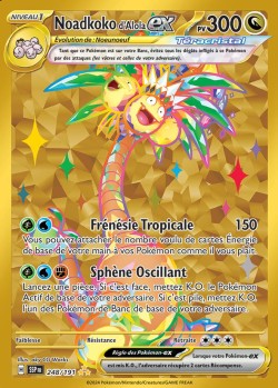 Carte Pokémon: Noadkoko d'Alola ex