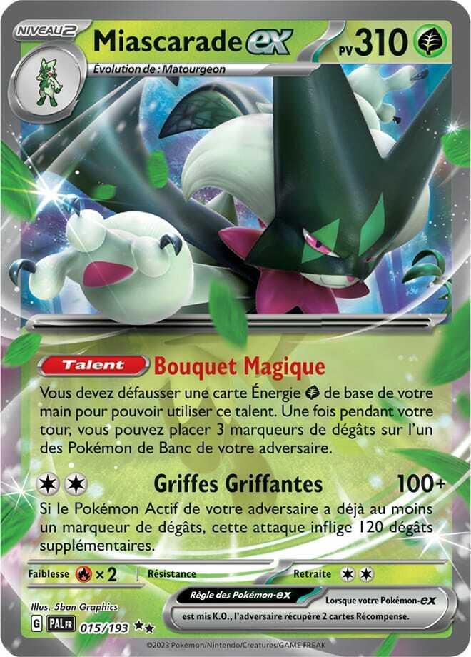 Carte Pokémon: Miascarade ex