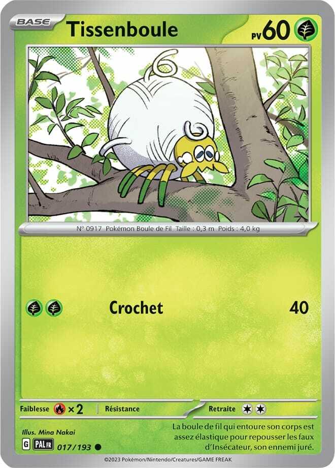 Carte Pokémon: Tissenboule